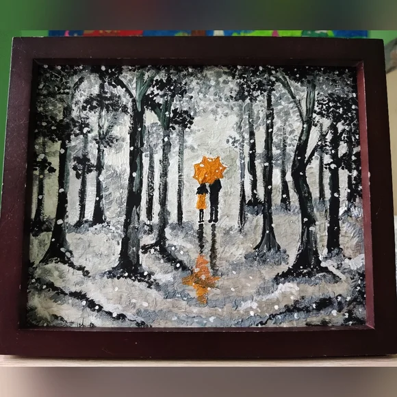 You and me - acrylic painting - Picture 1 of 1